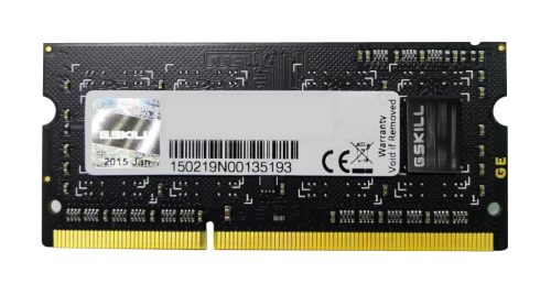 G.SKILL 4GB DDR3 1066MHz SODIMM Standard Black