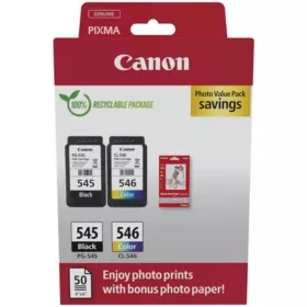   Canon PG-545/CL-546 Multipack tintapatron + Photo Paper Value Pack 50db