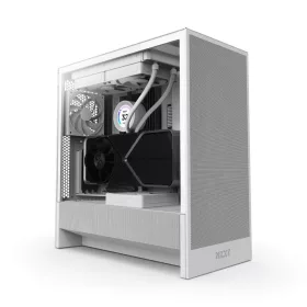 NZXT H5 Flow (2024) Tempered Glass White