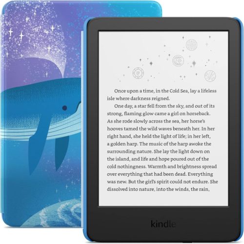 Amazon Kindle Kids (2024) 6" E-book olvasó 16GB Space Whale Design