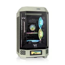   Thermaltake The Tower 250 Mini Tower Chassis Tempered Glass Matcha Green