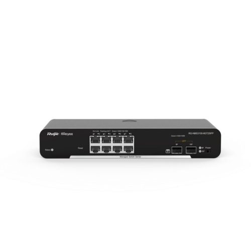Reyee RG-NBS3100-8GT2SFP 10-Port Gigabit Layer 2 Cloud Managed Non-PoE Switch
