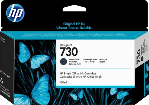 HP P2V65A (730) Matte Black tintapatron