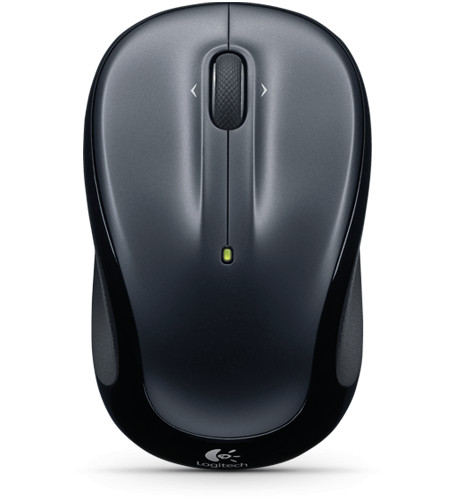 Logitech M325 Wireless Mouse Dark Silver