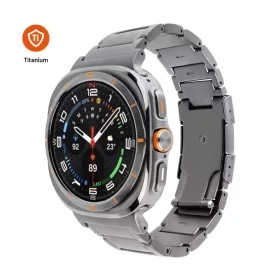   FIXED Titán óraszíj Samsung Galaxy Watch Ultra okosórához, natural titanium