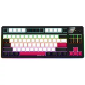   LORGAR KBP70TKLW Wireless Bluetooth Mechanical Gaming Keyboard Black/Red US