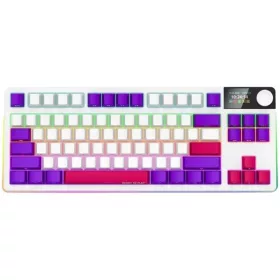   LORGAR KBP70TKLW Wireless Bluetooth Mechanical Gaming Keyboard White US