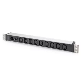   Digitus DN-95429 19" Socket Strip With Aluminium 9way IEC C14