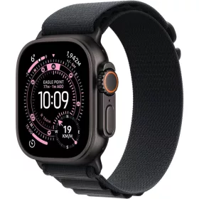   Apple Watch Ultra 3 Cellular 49mm Black Titanium Case with Black Alpine Loop Large