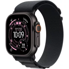   Apple Watch Ultra 3 Cellular 49mm Black Titanium Case with Black Alpine Loop Small