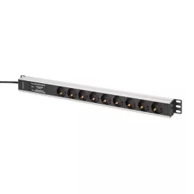 Digitus DN-95438 Túlfeszültségvédő 9DIN 2m Black