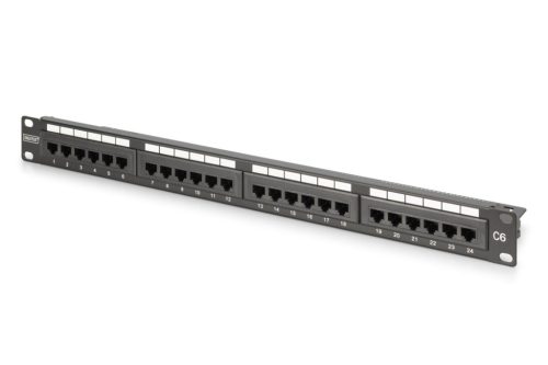 Digitus 24-port Patch Panel 1U Black