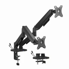   Gembird MA-DA2U-01 2-Display Mounting Arm with USB ports 17”-32” Black
