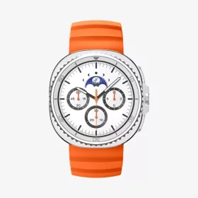   Spigen Silicone Band for Samsung Galaxy Watch 8 46mm/44mm/40mm Orange