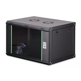   Digitus DN-19 07-U-EC-SW Falra szerelhető Rackszekrény Black