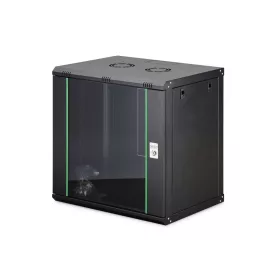   Digitus DN-19 12-U-EC-SW Falra szerelhető Rackszekrény Black