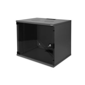   Digitus DN-19 09-U-S-SW Falra szerelhető Rackszekrény Black