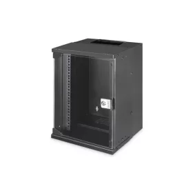 Digitus DN-49103 Falra szerelhető Rackszekrény Black