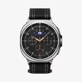   Spigen Fabric Band for Samsung Galaxy Watch 8 46mm/44mm/40mm Black
