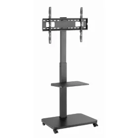   Gembird TVS-75S-02 TV floor stand with caster wheels 37"-75" Black