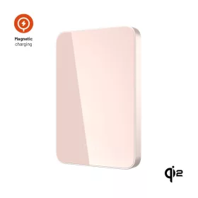 FIXED MagZen 5 Qi2 külső akkumlátor 5000 mAh, rózsaszín