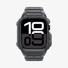 Spigen Rugged Armor Pro 2 for Apple Watch 11 46mm Dark Grey