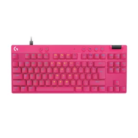Logitech G Pro X TKL Rapid Gaming Keyboard Pink US