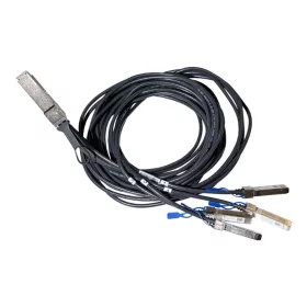   Mikrotik DQ+BC0003-DS+ QSFP56 200G to 4x 50G Breakout Cable 3m Black