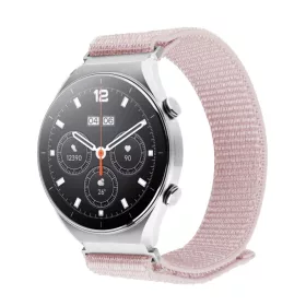   FIXED Nejlon sportos szíj gyorskioldóval 18mm okosórához, rose gold színben