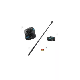   GoPro GoPro MAX2 360 Camera Waterproof Accessories Bundle Black