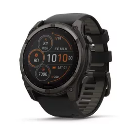 Garmin fenix 8 51mm Solarb Graphite/Titan Silicone Band