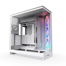 NZXT H9 Flow RGB (2025) Tempered Glass White