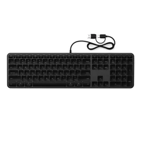 Satechi Slim LX3 Wired Keyboard Space Black US