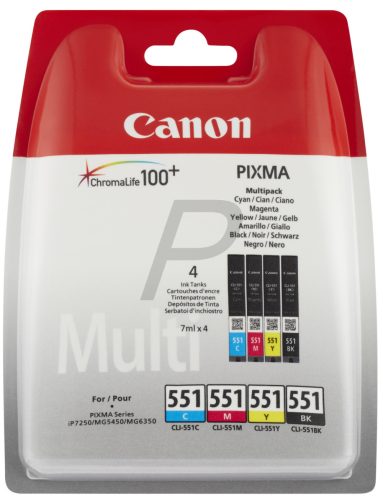 Canon CLI-551 Multipack tintapatron