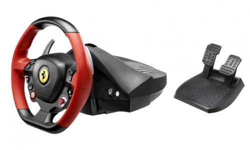 Thrustmaster Ferrari 458 Spider Racing USB Kormány Black/Red