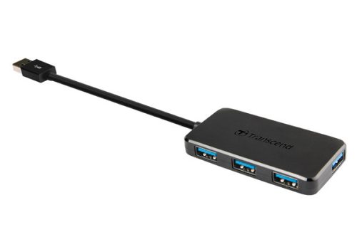 Transcend HUB2K USB3.0 4-Port Black