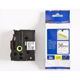   Brother TZE-S261 laminált P-touch szalag (36mm) Black on White - 8m