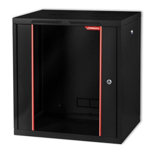 FORMRACK 20U Alfaline 600x600 19" fali rack szekrény - RAL9005 fekete
