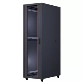   FORMRACK 26U Betaline 600x1000 19" szabadon álló rack szekrény - RAL9005 fekete