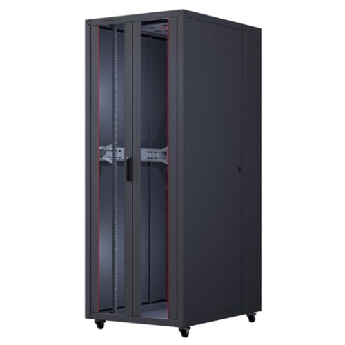 FORMRACK 26U Betaline 800x1000 19" szabadon álló rack szekrény - RAL9005 fekete