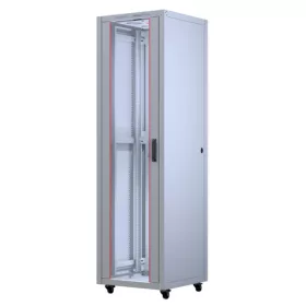   FORMRACK 42U Betaline 600x600 19" szabadon álló rack szekrény - RAL7035 szürke