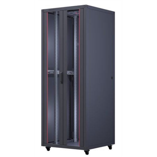 FORMRACK 42U Betaline 800x800 19" szabadon álló rack szekrény - RAL9005 fekete