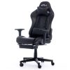 GCN ByteZone COBRA masszázs-bluetooth hangszóró-RGB gaming szék - fekete