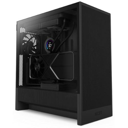 HÁZ NZXT Midi - H5 Flow (2024) - Matt fekete - CC-H52FB-01