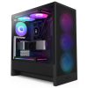 HÁZ NZXT Midi - H5 Flow RGB (2024) - Matt fekete - CC-H52FB-R1