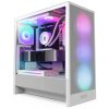 HÁZ NZXT Midi - H5 Flow RGB (2024) - Matt fehér - CC-H52FW-R1