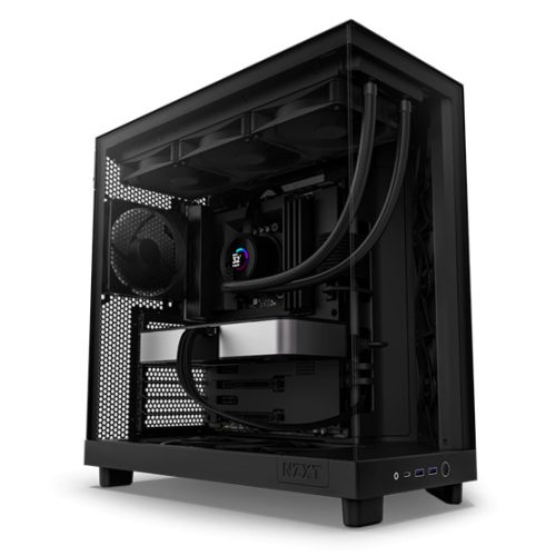 HÁZ NZXT Midi - H6 Flow - Matt fekete - CC-H61FB-01