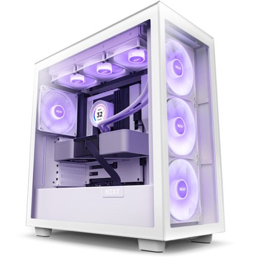 HÁZ NZXT Midi - H7 Elite - Matt fehér - CM-H71EW-02