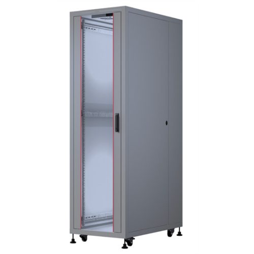 FORMRACK 16U Cosmoline 600x1000 19" szabadon álló rack szekrény - RAL7035 szürke