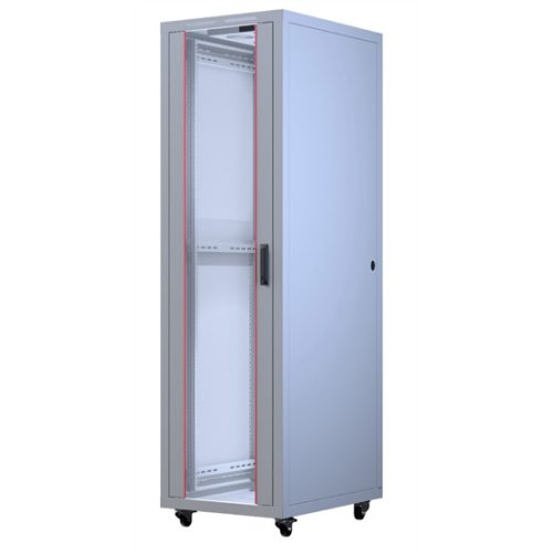 FORMRACK 20U Cosmoline 600x800 19" szabadon álló rack szekrény - RAL7035 szürke